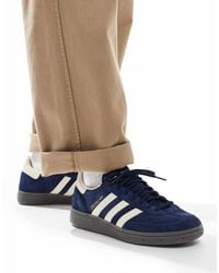 adidas Originals - Handball spezial - baskets avec semelle en caoutchouc - bleu marine - Lyst