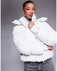 The Couture Club - Cold Reactive Emblem Puffer - Lyst