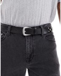 ASOS - Ceinture à clous polis - Lyst