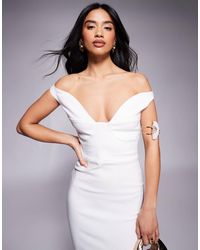 Vesper Petite - – midaxi-kleid aus bengaline - Lyst