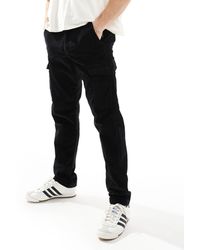 Jack & Jones - – locker geschnittene cargohose aus cord - Lyst
