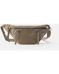 Pull&Bear - Marsupio Color Cammello Con Borchie - Lyst