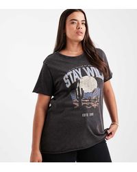 ONLY - Stay Wild Print T-shirt - Lyst