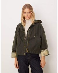 Barbour - Ryedale Wax Hooded Jacket - Lyst