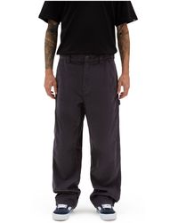 Vans - Drill chore - pantalon ample style charpentier en velours côtelé - noir - Lyst