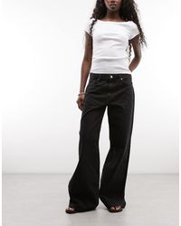 Weekday - Paz Mid Waist Wide Leg Jeans - Lyst