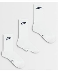 Nike - Nike Everyday Elevated 3 Pack Crew Sock - Lyst