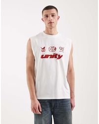 ASOS - Oversized Tank With Football Graphic - Lyst