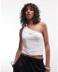 Nike - One Shoulder Tank - Lyst
