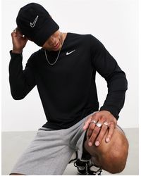 Nike - Dri-fit Miler Long Sleeve - Lyst
