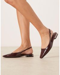 ASOS - Logan Slingback Ballets - Lyst