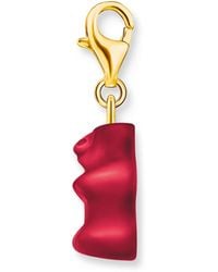 Thomas Sabo - – charm-anhänger aus 925er sterlingsilber mit 18-karätiger vergoldung - Lyst