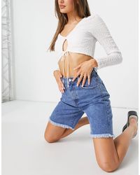 Missguided Jean and denim shorts for 