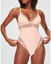 KBX - Louisa Ribbed Triangle Body - Lyst