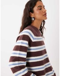 Abercrombie & Fitch - Knitted Crew Neck Jumper - Lyst