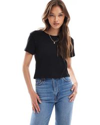 Monki - Shrunken Tee - Lyst