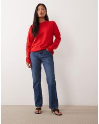 ASOS - Asos Design Petite 90S Straight Leg Jeans - Lyst
