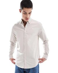 Threadbare - Oxford Overhemd Met Lange Mouwen - Lyst