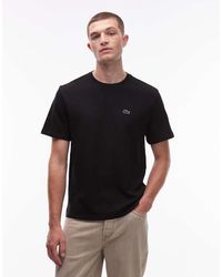 Lacoste - Waffle Loungewear T-shirt - Lyst