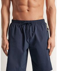 Intimissimi - Long Solid-Colour Swim Trunks - Lyst