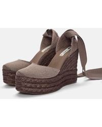Pull&Bear - Espadrille Wedges - Lyst