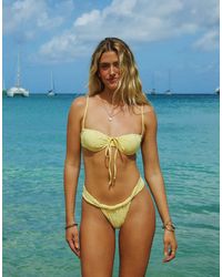 Dippin' Daisy's - X Ash & Tay Sunshine Palms Underwire Bikini Top - Lyst