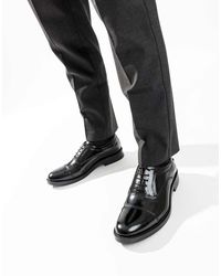 Base London - Roma Toe Cap Shoe - Lyst