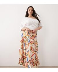 Never Fully Dressed - Cotton Tiered Maxi Skirt - Lyst