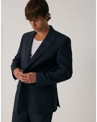 Threadbare - Regular Fit Double Breasted Blazer - Lyst