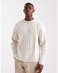 Jack & Jones - Oversize Thick Rib Jumper - Lyst