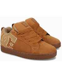 DC Shoes - Court Graffik Leather Trainers - Lyst