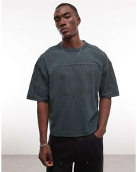 ASOS - Heavyweight Boxy Oversized T-shirt With 92 Graphic - Lyst