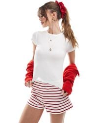 Stradivarius - – str – t-shirt - Lyst