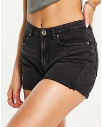 ONLY - Phine Denim Mom Shorts - Lyst