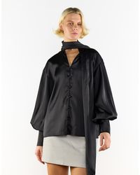 NARRATED - Bias Mini Skirt - Lyst