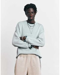 Pull&Bear - Stwd studio - pull brodé - délavé - Lyst