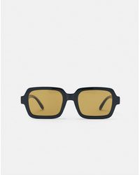 Pull&Bear - Square Resin Sunglasses - Lyst