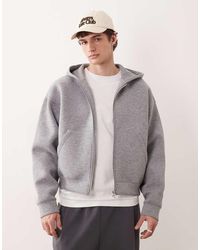 Weekday - Simon Zip Through Hoodie - Lyst