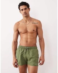 GANT - Sneldrogende Zwemshort Met Logo - Lyst
