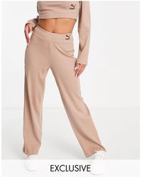 PUMA Wide-leg and palazzo pants for Women - Up to 70% off | Lyst