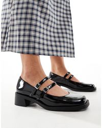 Stradivarius - Square Toe Mary Jane - Lyst