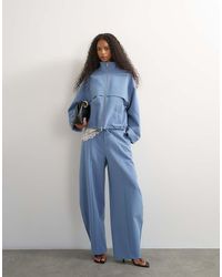 TOPSHOP - Co Ord Barrel Leg Trouser - Lyst