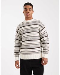 Only & Sons - – strukturierter strickpullover - Lyst