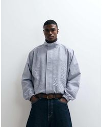 CERNUCCI - Logo Nylon Funnel Neck Windbreaker - Lyst