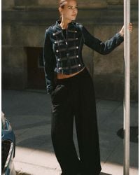 Pull&Bear - Nette Broek Met Elastische Taille - Lyst
