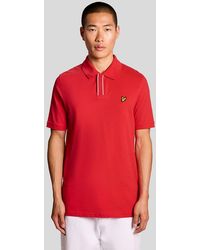 Lyle & Scott - Placket Tipped Polo Shirt - Lyst