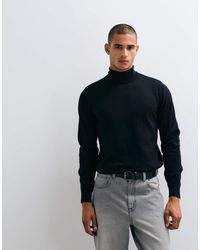 Threadbare - Knitted Roll Neck Jumper - Lyst
