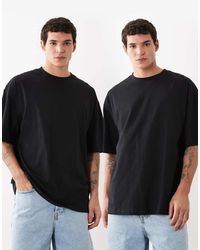 ASOS - Essentials 2 Pack Oversized T-Shirts - Lyst