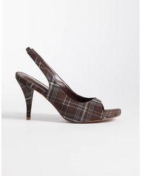 Public Desire - Eclipse Heeled Slingback Sandals - Lyst