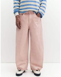 Pull&Bear - Barrel Jeans - Lyst